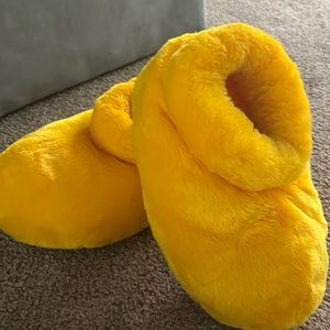 Big yellow boots